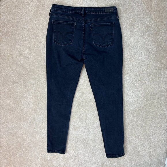 Levi's Black Label Legging Dark Wash Jeans Size 14 W32 L 32 - Picture 2 of 10